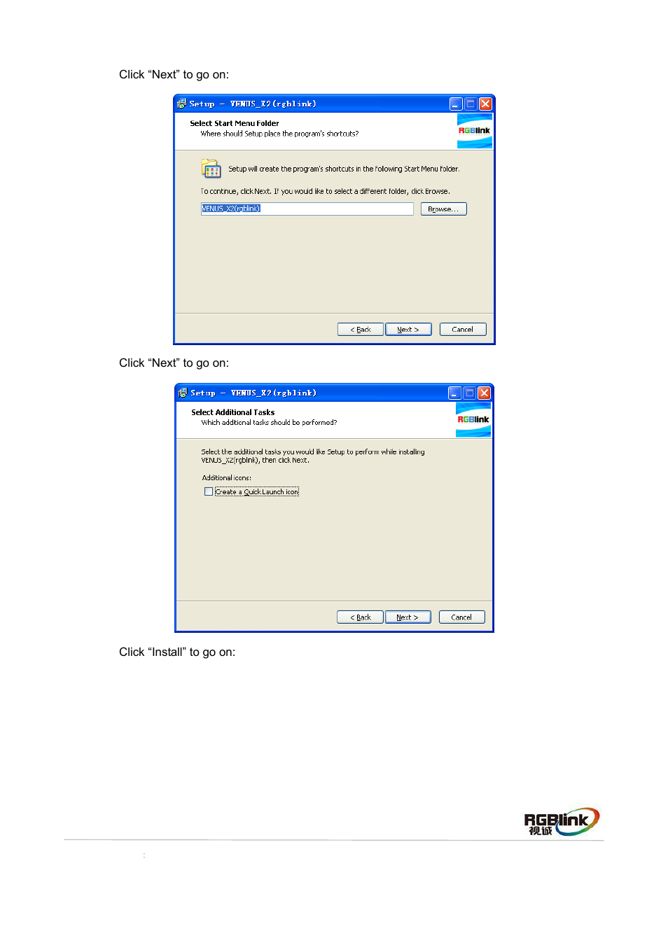 RGBLink VENUS X2 Quick Start User Manual | Page 9 / 31