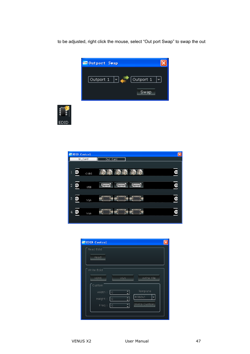 Communication software guideline | RGBLink VENUS X2 User Manual User Manual | Page 47 / 68