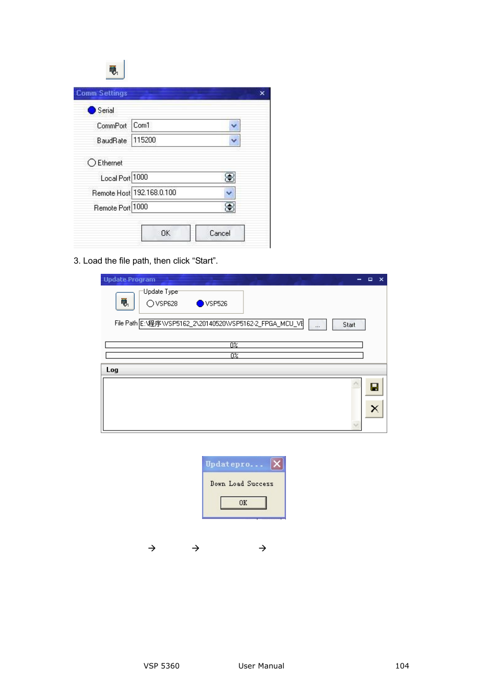 RGBLink VSP 5360 User Manual | Page 104 / 110