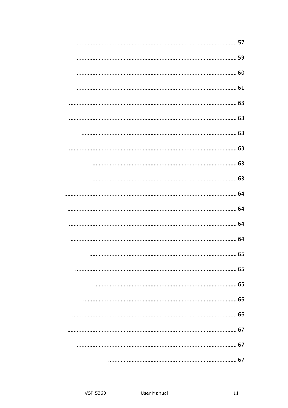 RGBLink VSP 5360 User Manual | Page 11 / 110