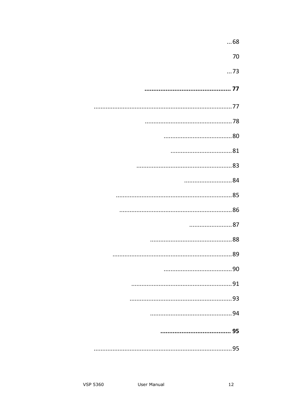 RGBLink VSP 5360 User Manual | Page 12 / 110