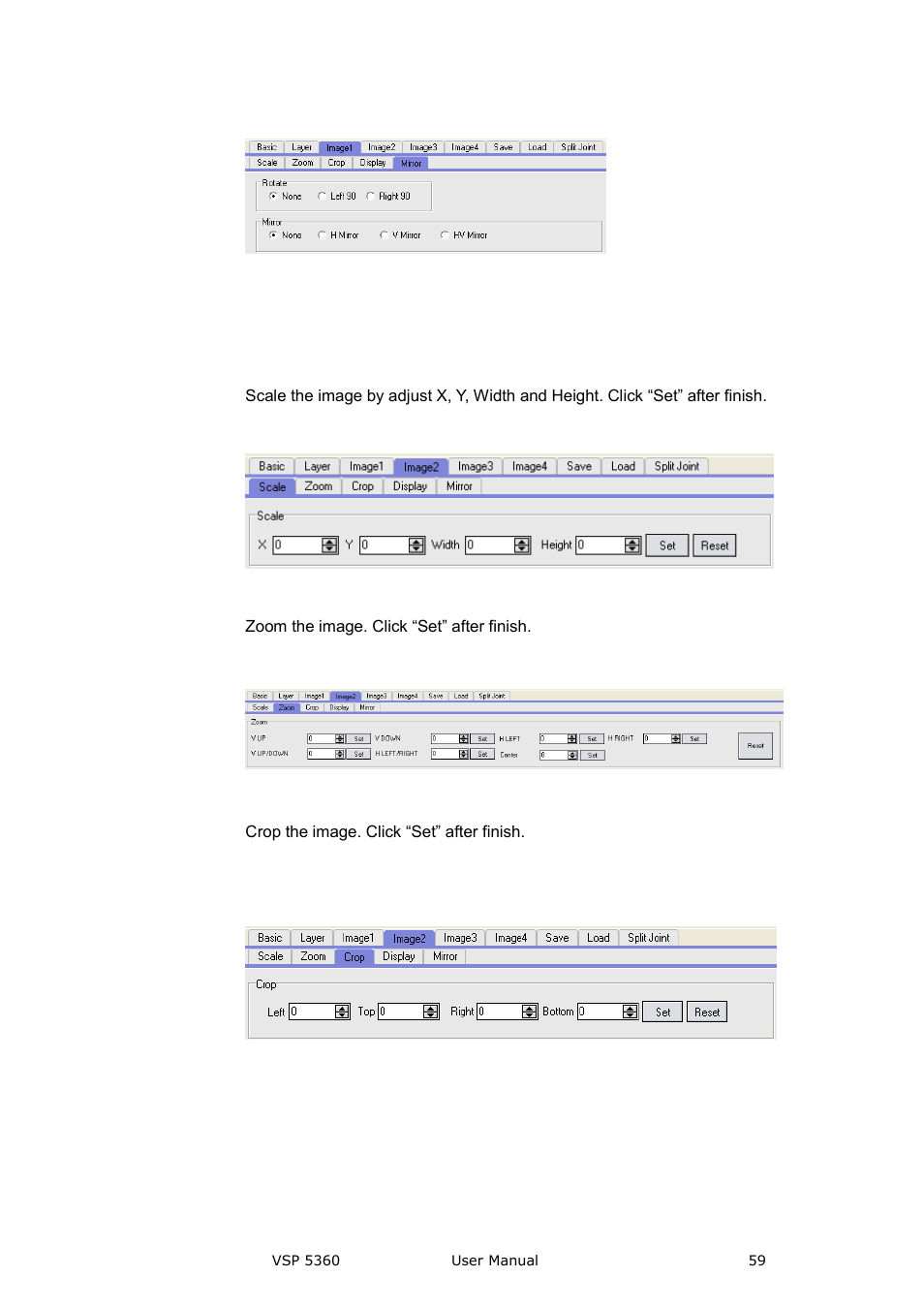 Image 2, Communication software guideline | RGBLink VSP 5360 User Manual | Page 59 / 110