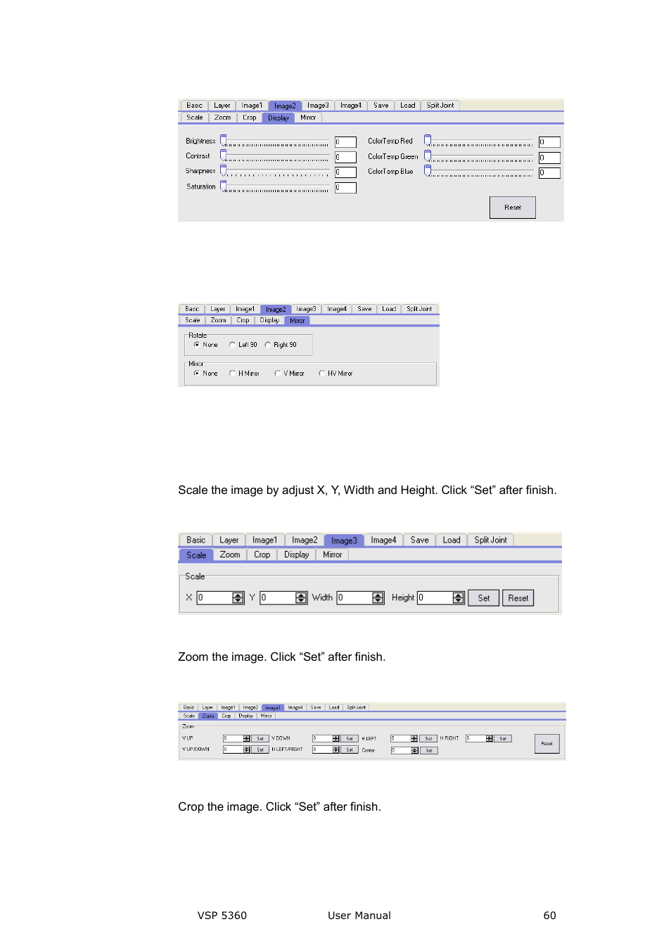 Image 3, Communication software guideline | RGBLink VSP 5360 User Manual | Page 60 / 110