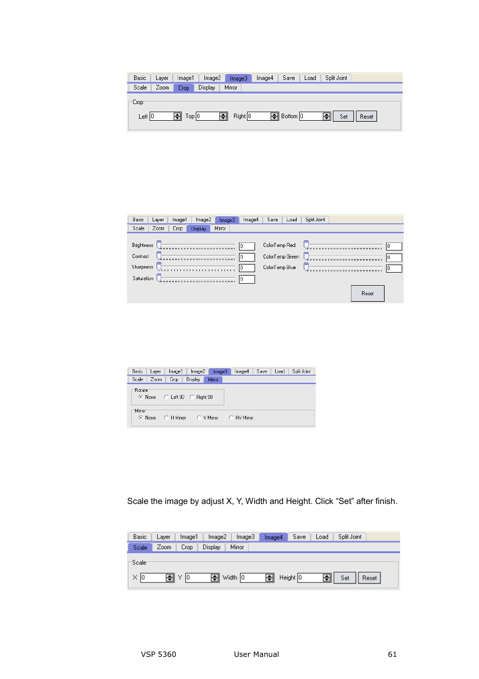 Image 4, Communication software guideline | RGBLink VSP 5360 User Manual | Page 61 / 110