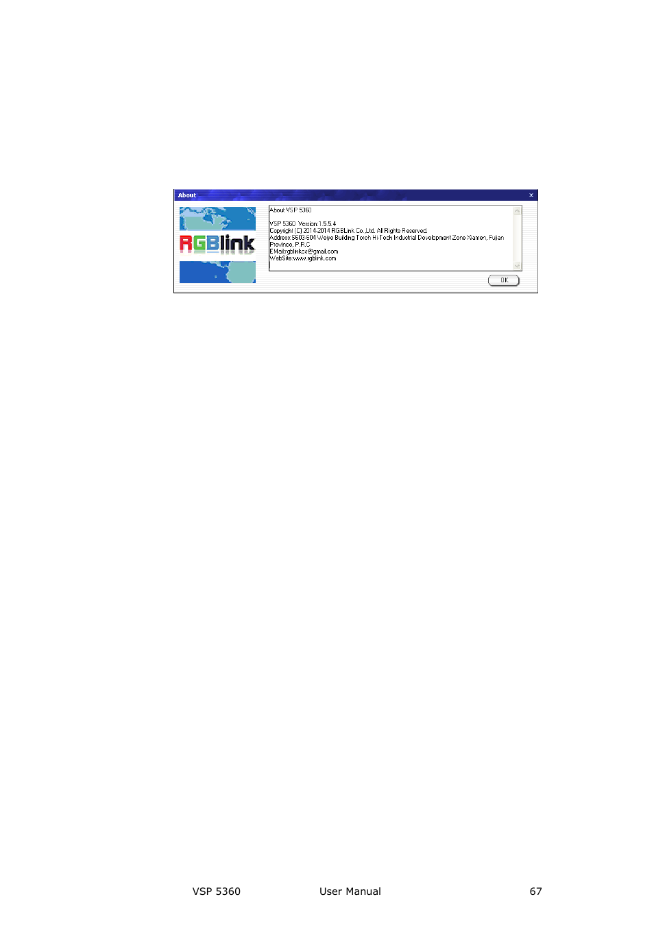 Help, Refresh, Information toolbar | Communication software guideline | RGBLink VSP 5360 User Manual | Page 67 / 110