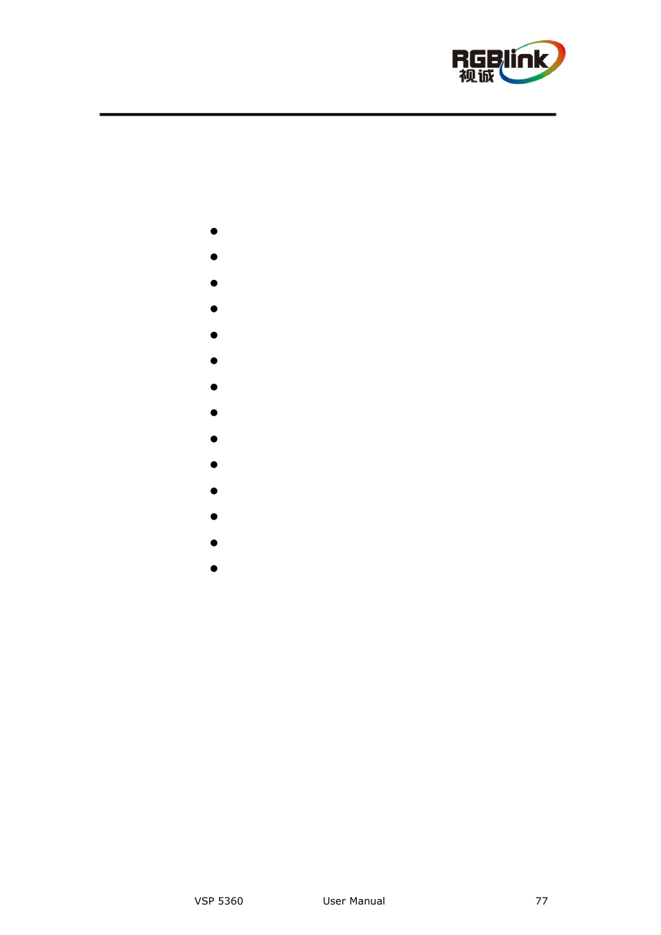 System setup and operations, In this chapter | RGBLink VSP 5360 User Manual | Page 77 / 110