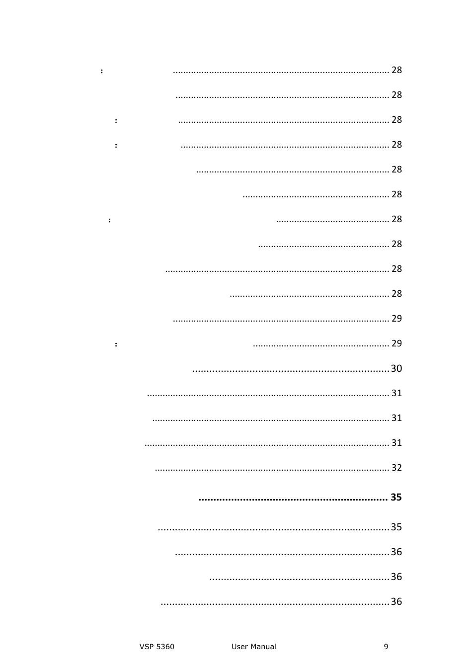 RGBLink VSP 5360 User Manual | Page 9 / 110