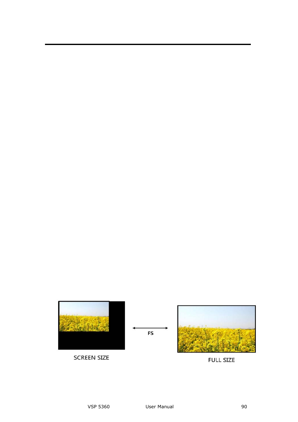 How to realize the screen size setting, How to realize, The screen size setting | System setup and operation, Realize the screen size settin, How to | RGBLink VSP 5360 User Manual | Page 90 / 110
