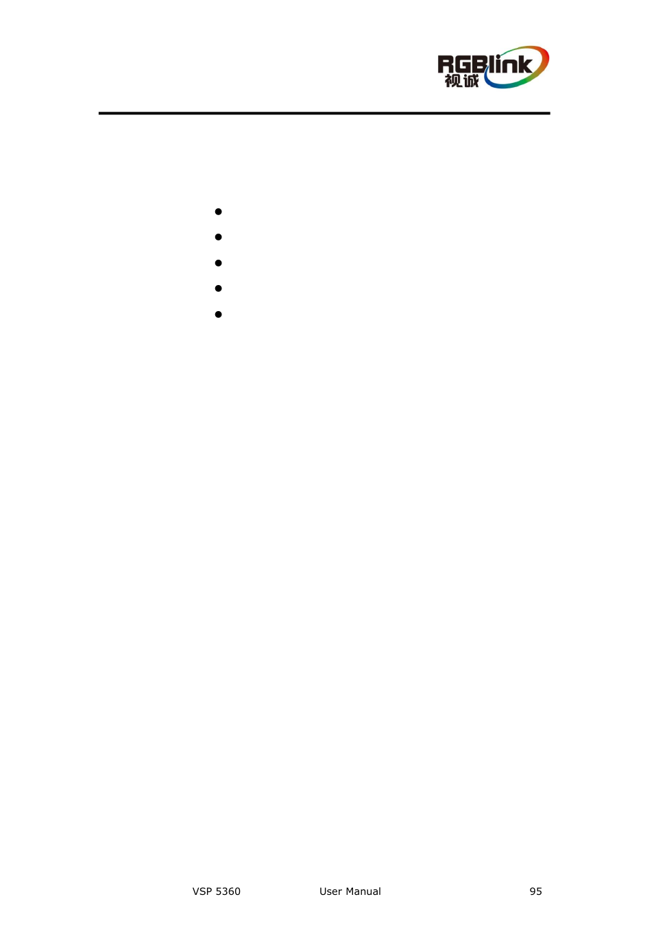 Common questions and solutions, In this chapter, Common questions and solution | 7 . common questions and solutions | RGBLink VSP 5360 User Manual | Page 95 / 110