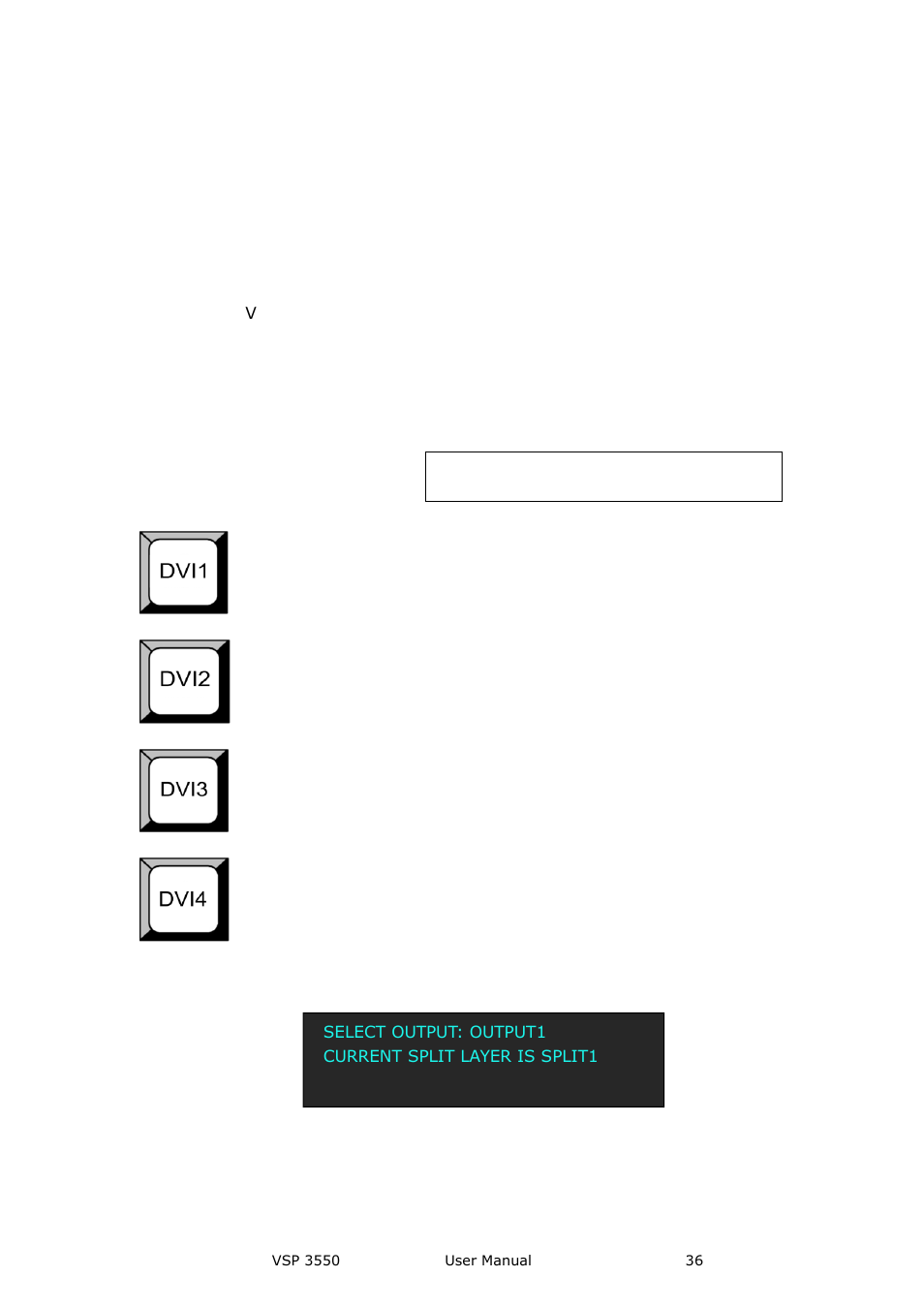 Output part, Hardware orientation | RGBLink VSP 3550S User Manual User Manual | Page 36 / 88