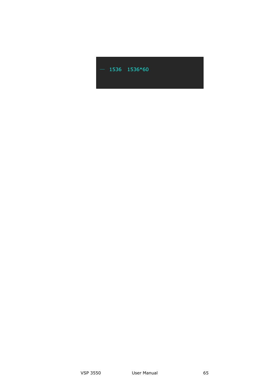 System setup and operation | RGBLink VSP 3550S User Manual User Manual | Page 65 / 88