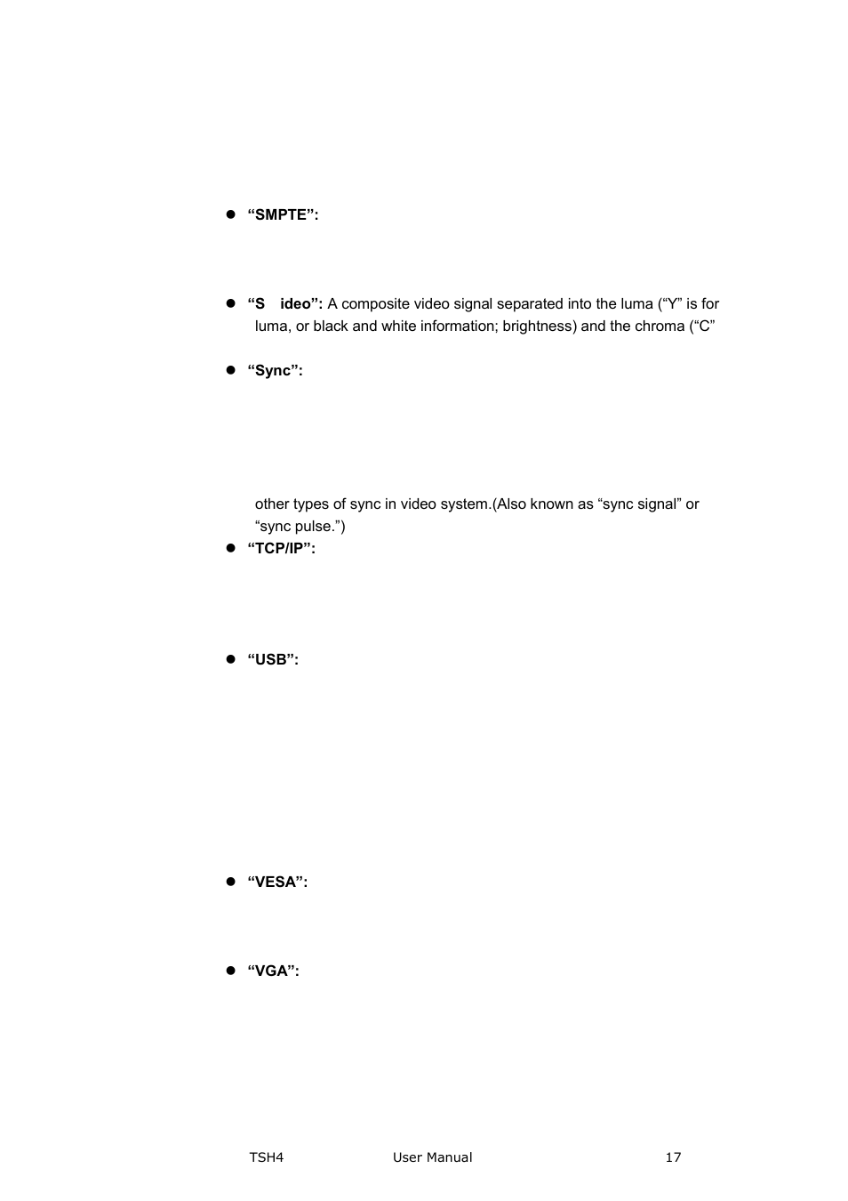 Introduction | RGBLink TSH4 User Manual User Manual | Page 17 / 31