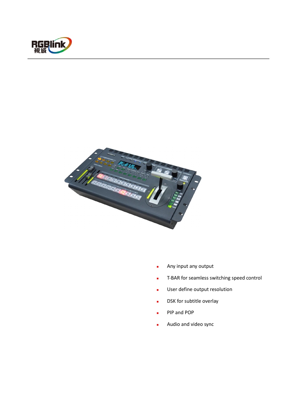 RGBLink CP 3096 Quick Start User Manual | 18 pages