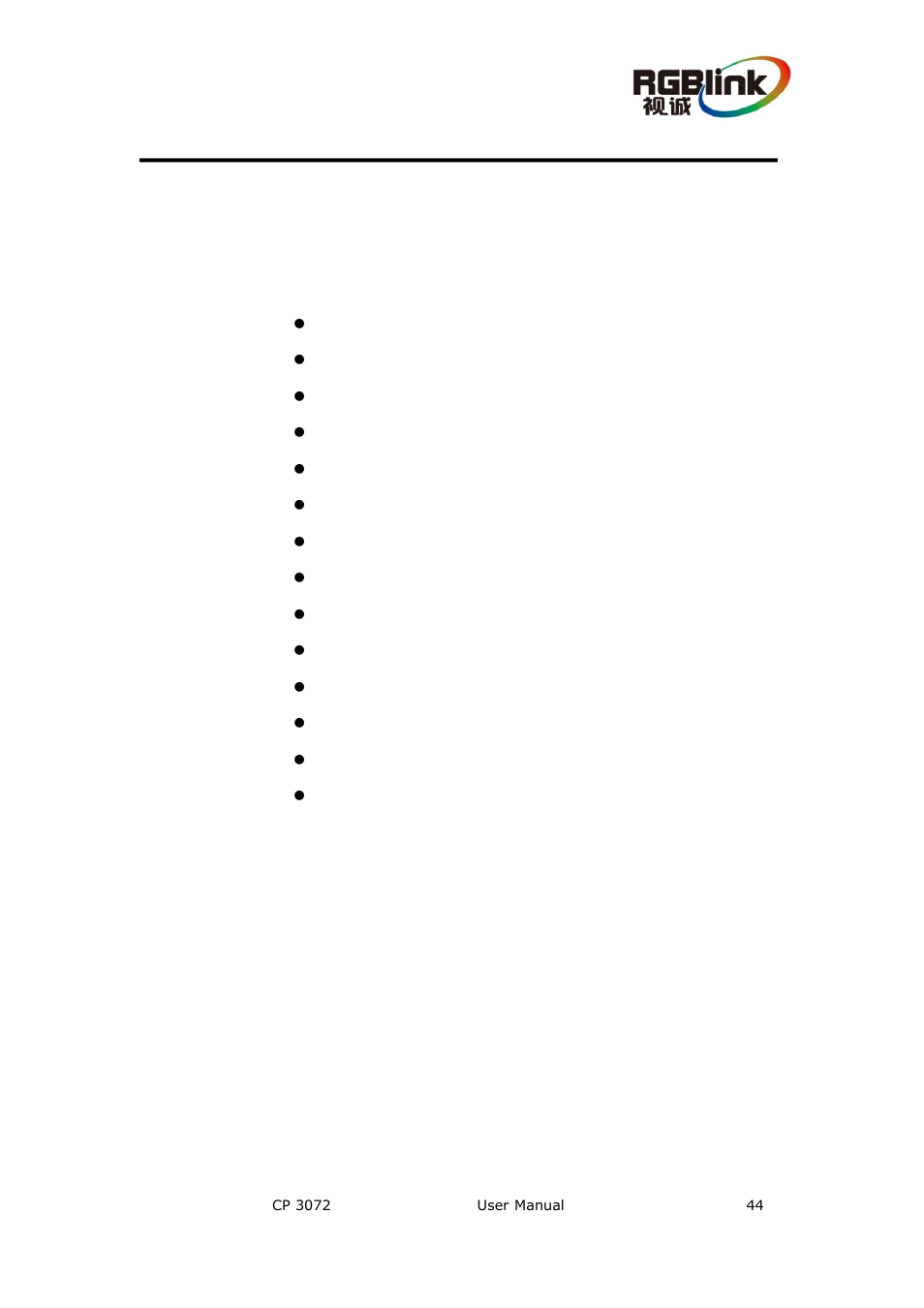 System setup and operations, In this chapter | RGBLink CP 3072 User Manual User Manual | Page 44 / 75