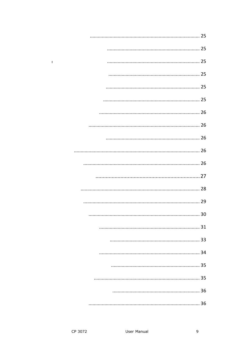 RGBLink CP 3072 User Manual User Manual | Page 9 / 75