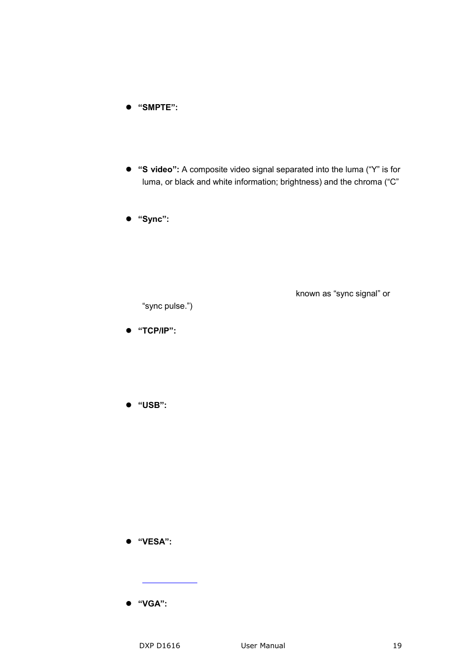 Brief introduction | RGBLink DXP D1616 User Manual User Manual | Page 19 / 76