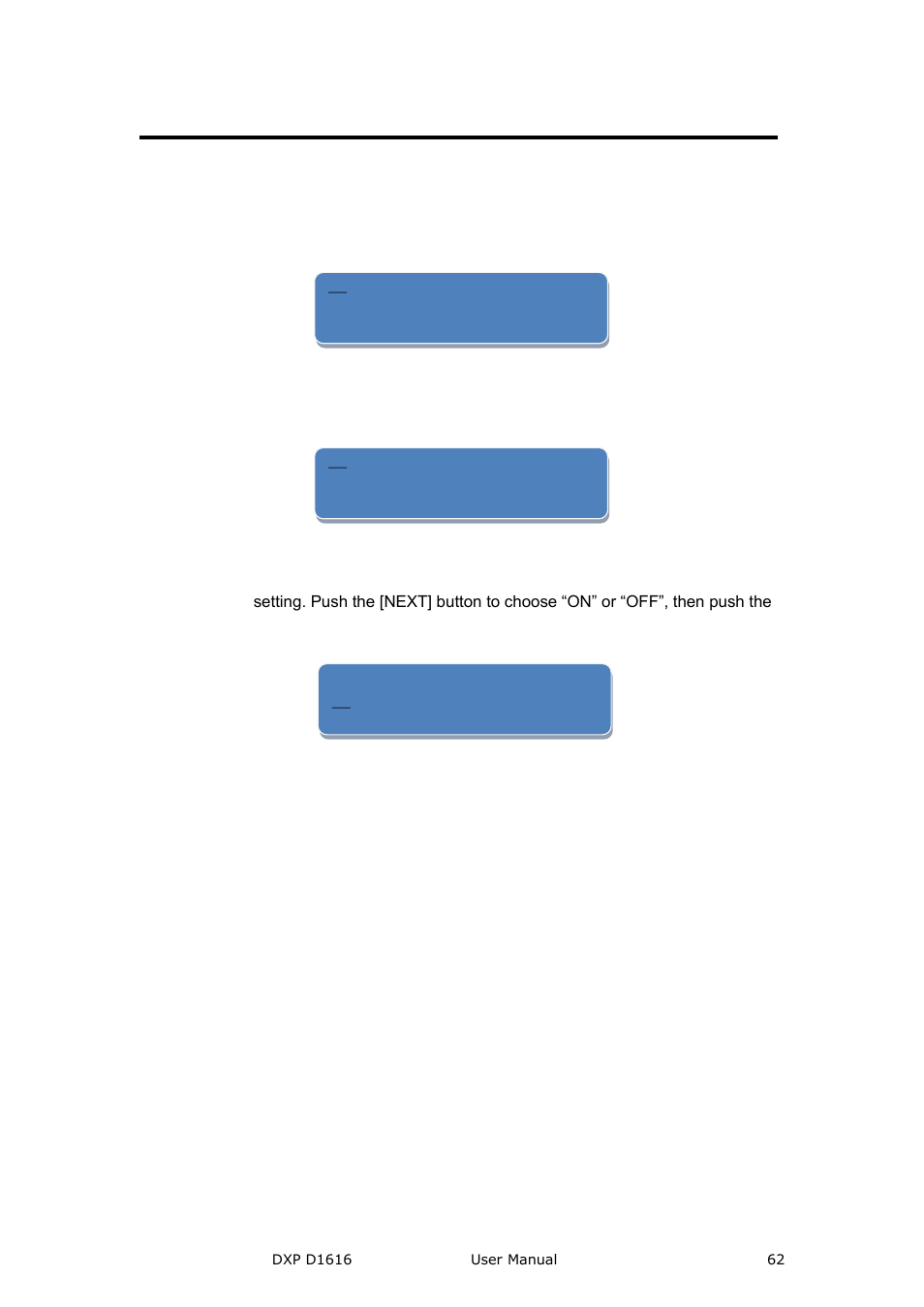 How to realize hot backup, System setup and operations | RGBLink DXP D1616 User Manual User Manual | Page 62 / 76