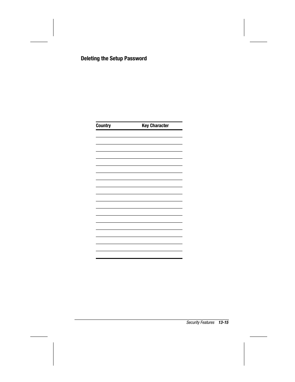 Deleting the setup password | Compaq 3500 User Manual | Page 113 / 182