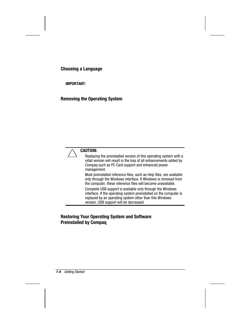 Compaq 3500 User Manual | Page 17 / 182