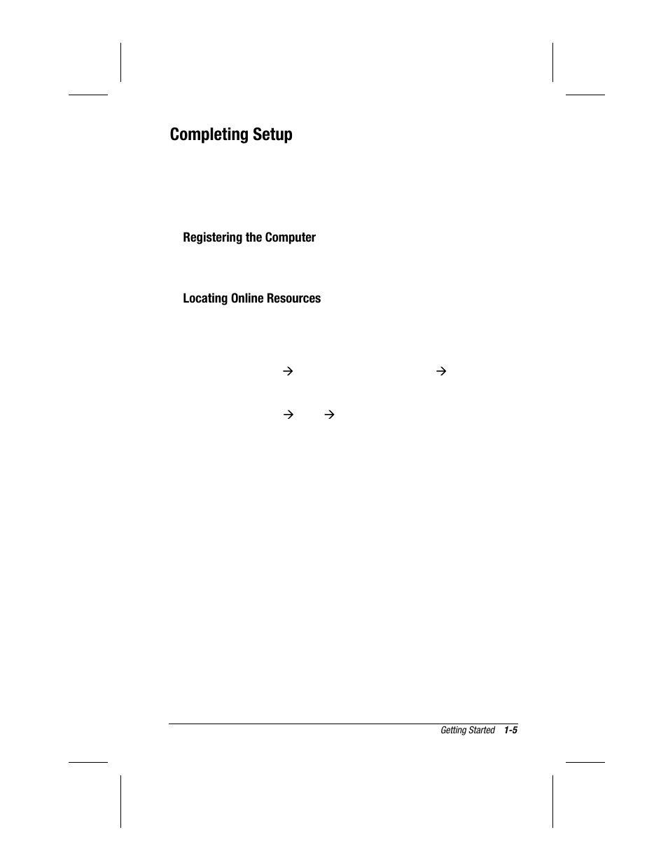 Completing setup | Compaq 3500 User Manual | Page 18 / 182