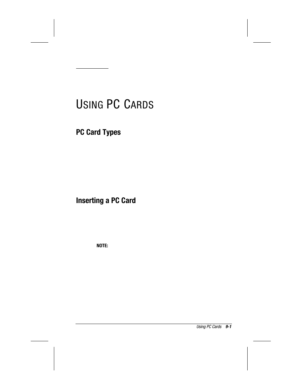 Using pc cards, Pc c, Chapter | Sing, Ards | Compaq 3500 User Manual | Page 82 / 182
