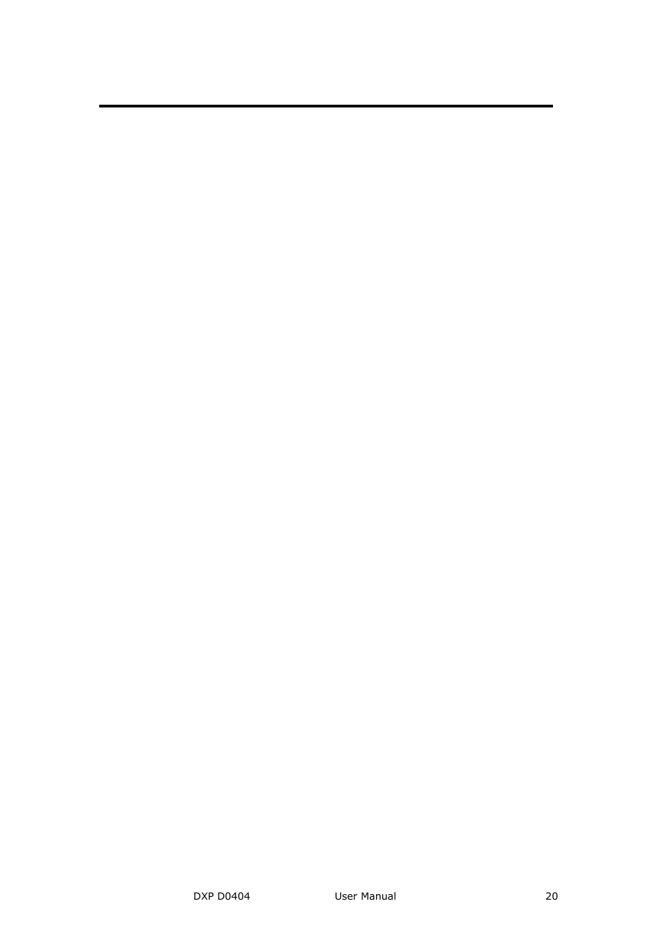 System overview, Brief introduction | RGBLink DXP D0404 User Manual User Manual | Page 20 / 30