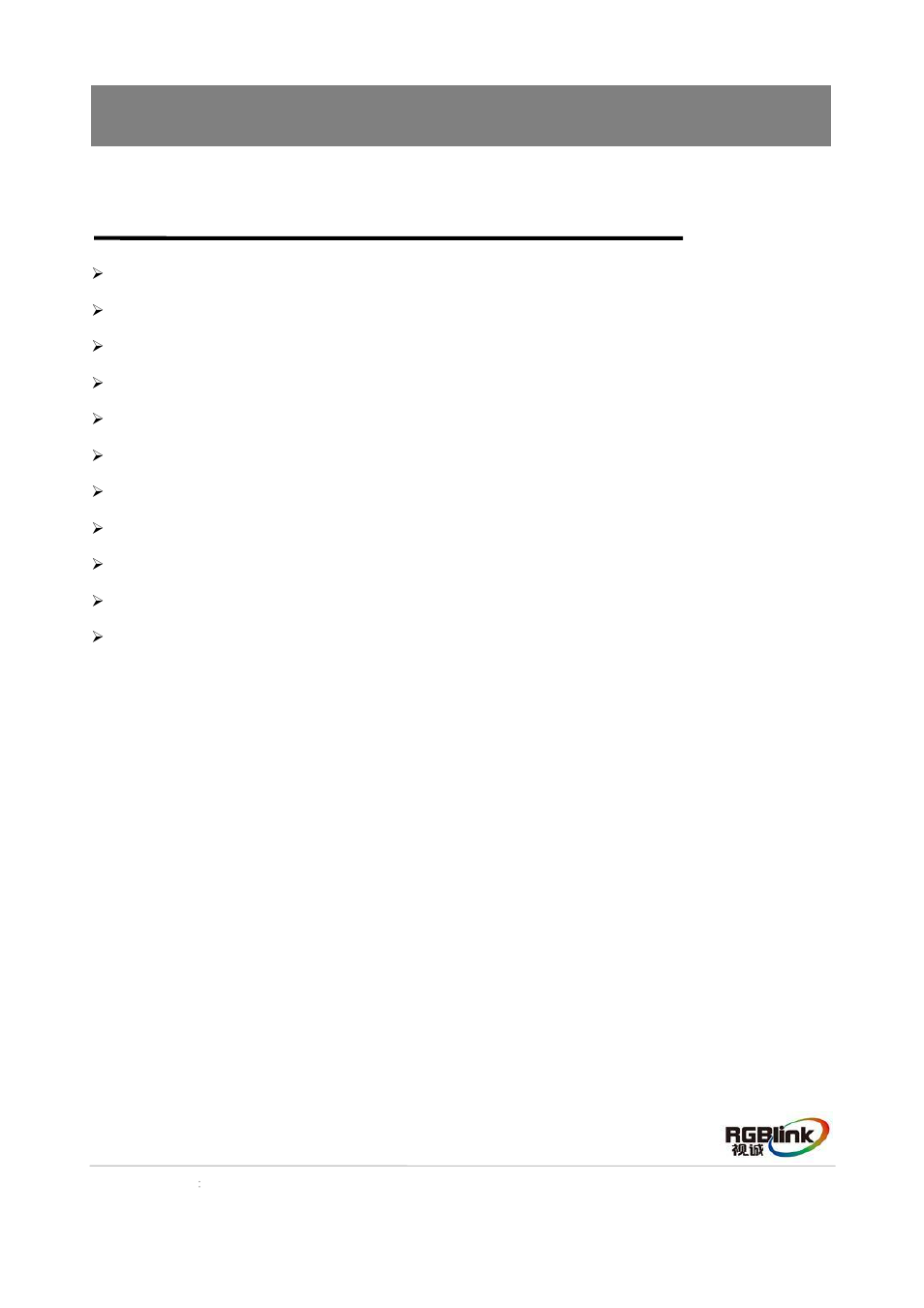 System operation, Content | RGBLink MVP 8043 Quick Start User Manual | Page 7 / 20