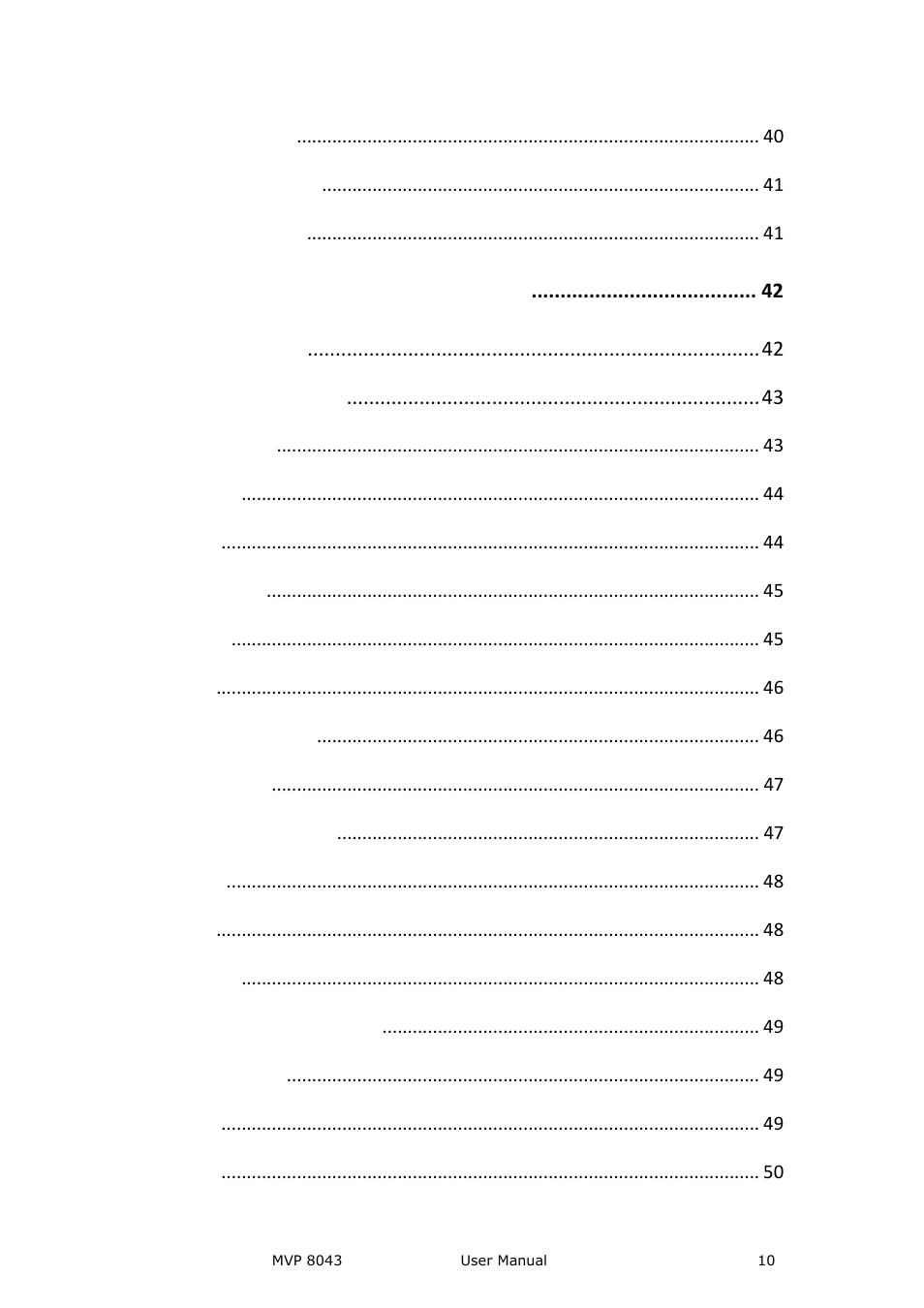 RGBLink MVP 8043 User Manual User Manual | Page 10 / 85