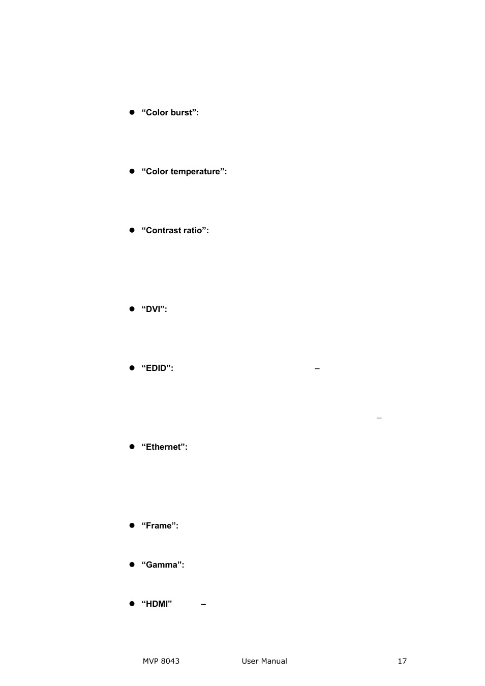 Brief introduction | RGBLink MVP 8043 User Manual User Manual | Page 17 / 85