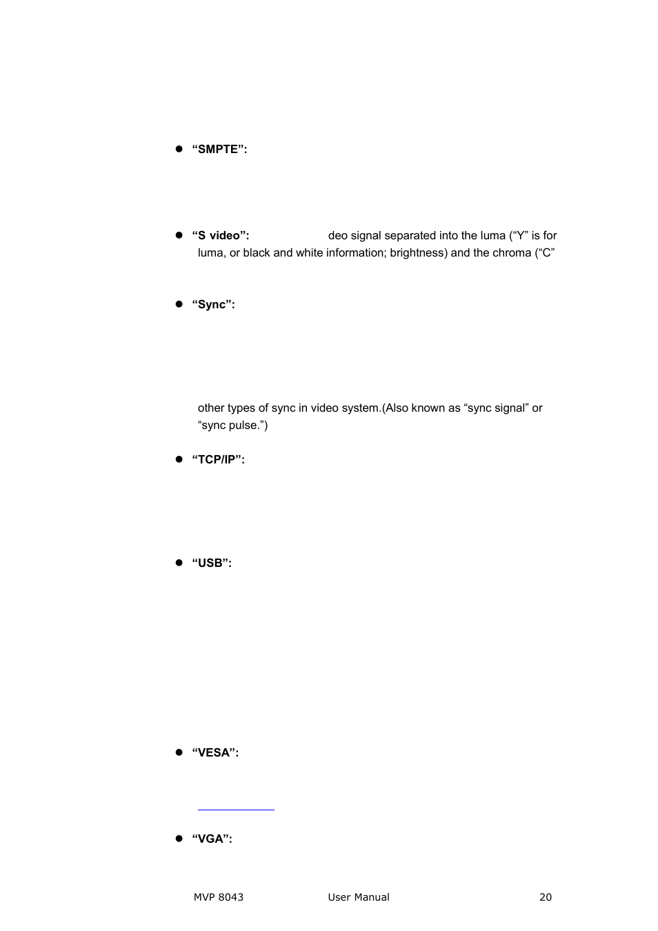 Brief introduction | RGBLink MVP 8043 User Manual User Manual | Page 20 / 85