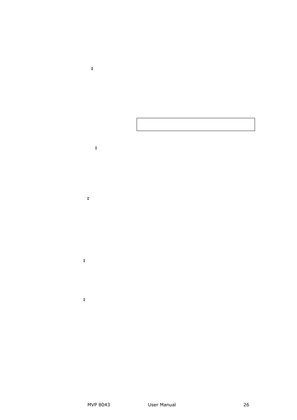 1~4：dvi input, 9~12：sdi input, 13：genlock input | Output interface, 5：preview sdi output, 6：program sdi output, Hardware orientation, 1~4 ： dvi input, 9~12 ： sdi input, 13 ： genlock input | RGBLink MVP 8043 User Manual User Manual | Page 26 / 85