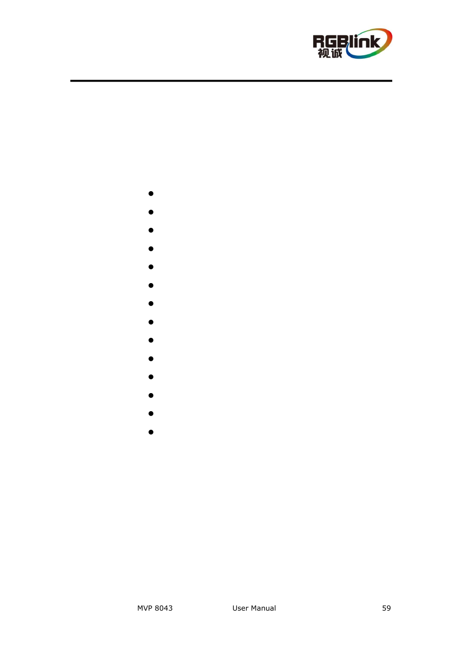 System setup and operations, In this chapter | RGBLink MVP 8043 User Manual User Manual | Page 59 / 85