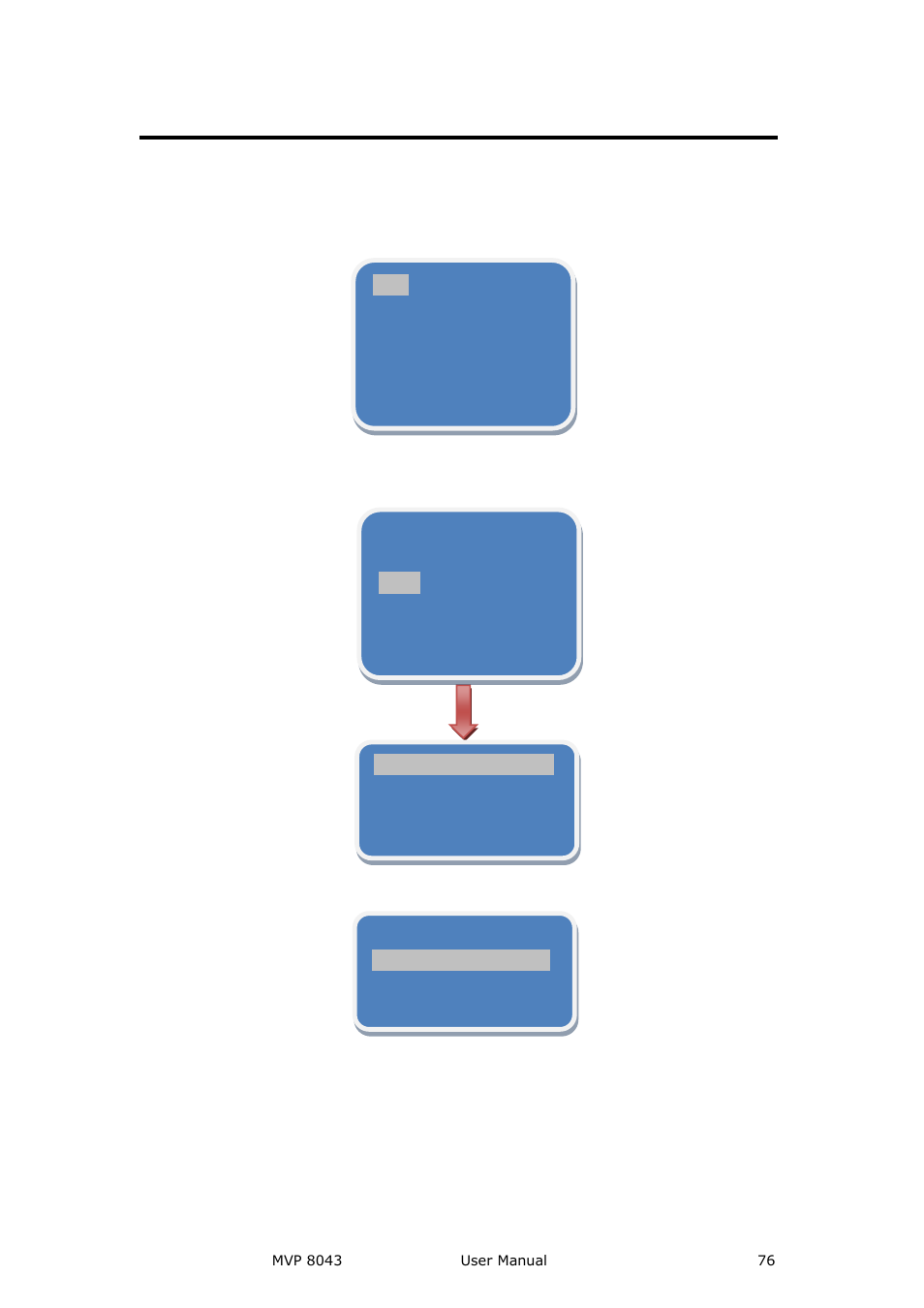 How to select move effects switching, System setup and operations | RGBLink MVP 8043 User Manual User Manual | Page 76 / 85