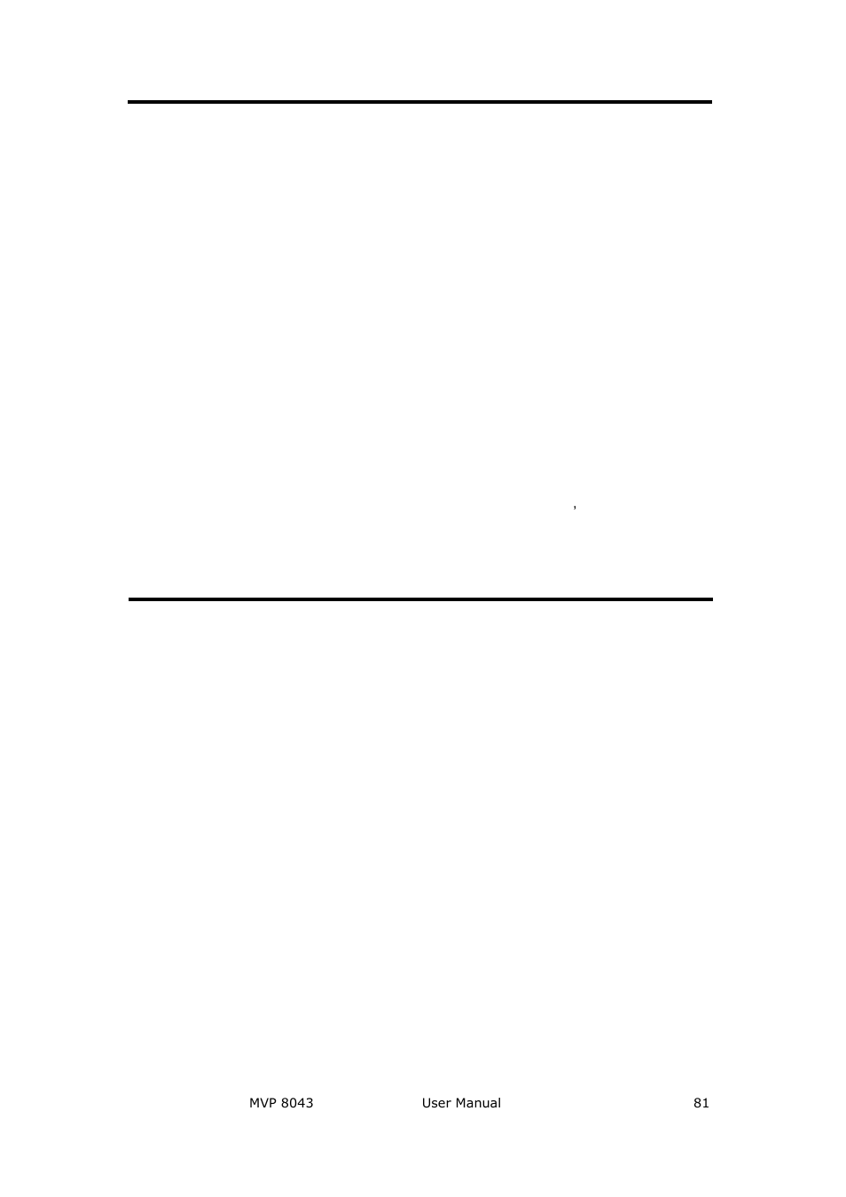 The output image cannot be displayed, Color shading in image, Cause | Solution | RGBLink MVP 8043 User Manual User Manual | Page 81 / 85
