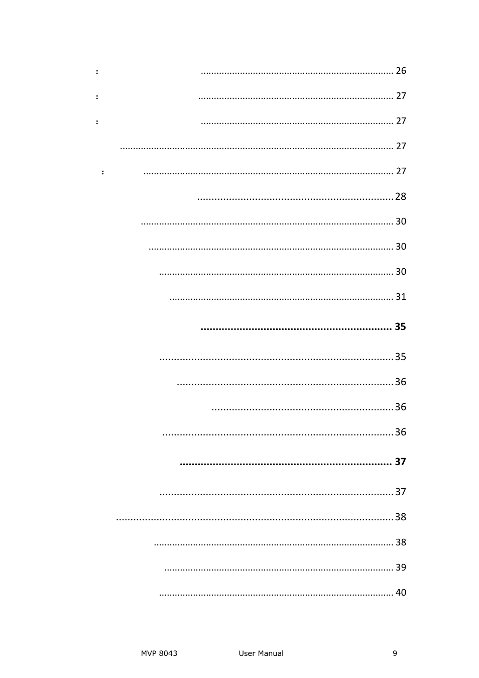 RGBLink MVP 8043 User Manual User Manual | Page 9 / 85
