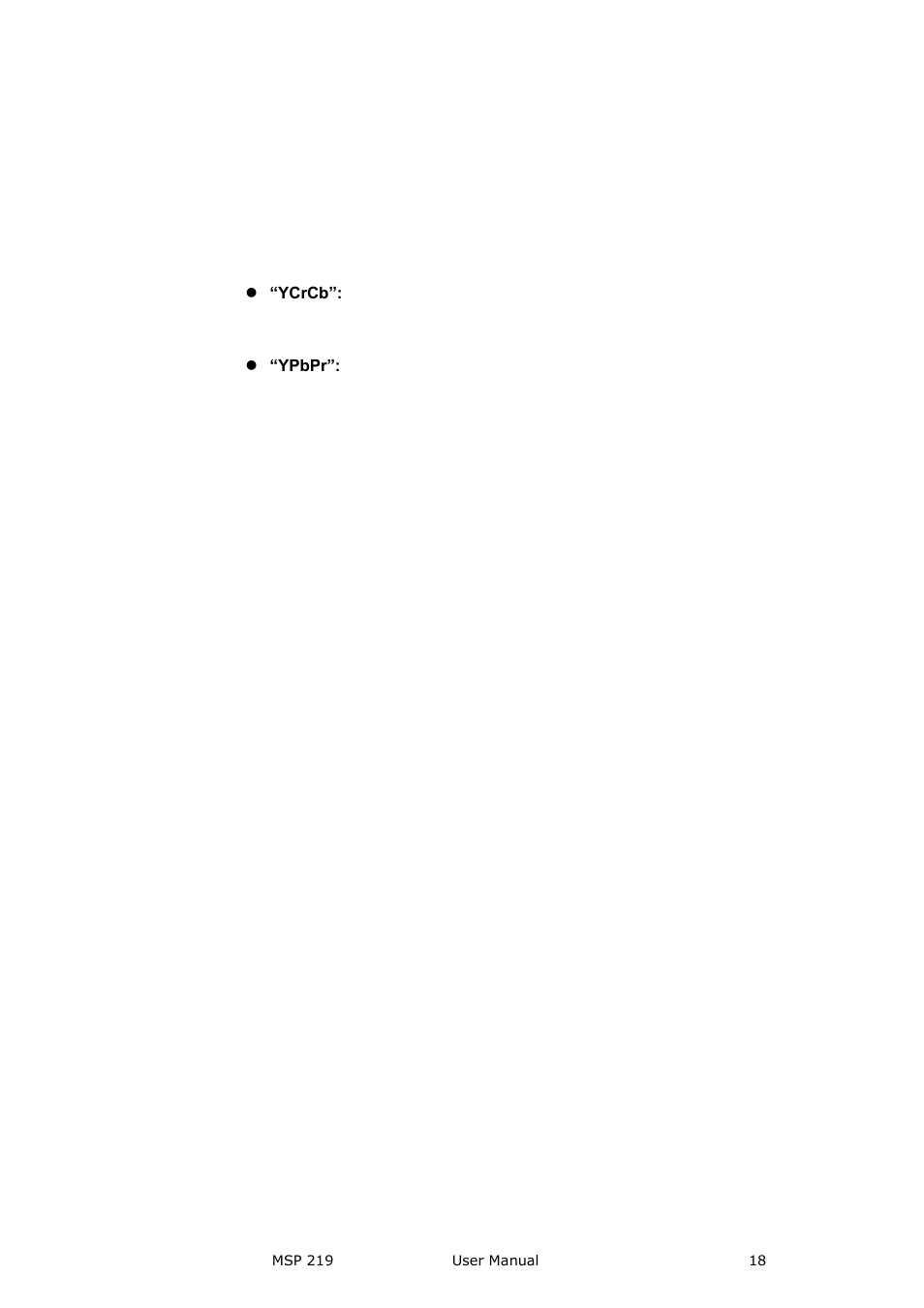 Brief introduction | RGBLink MSP 219 User Manual User Manual | Page 18 / 31