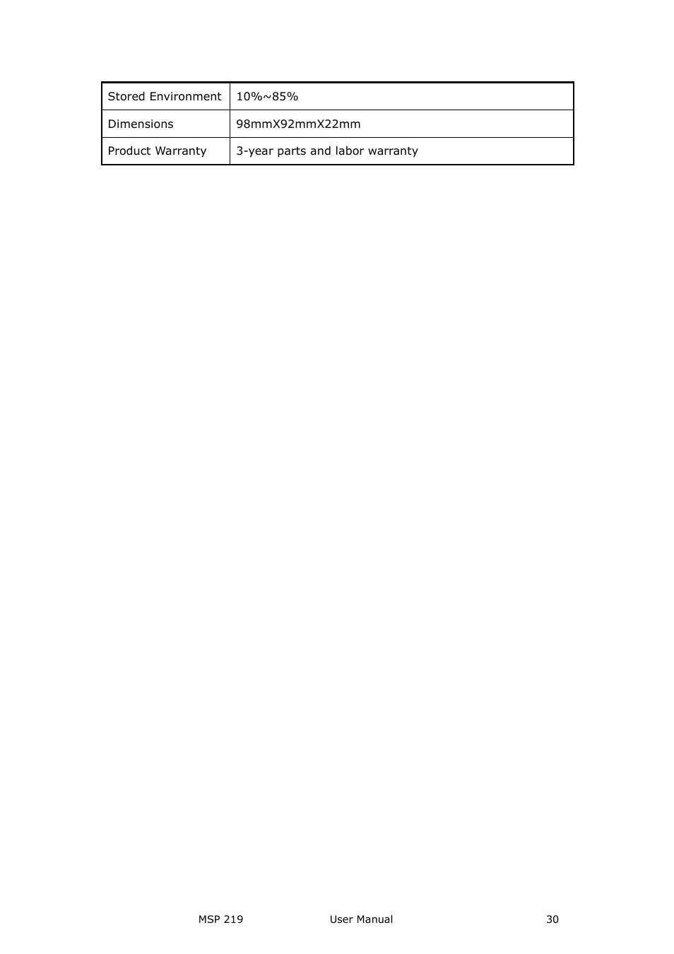 RGBLink MSP 219 User Manual User Manual | Page 30 / 31