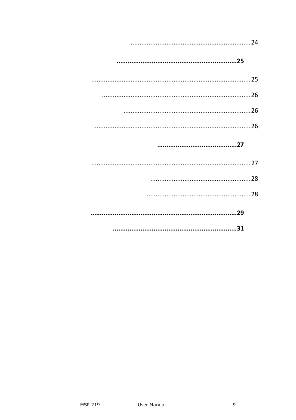 RGBLink MSP 219 User Manual User Manual | Page 9 / 31