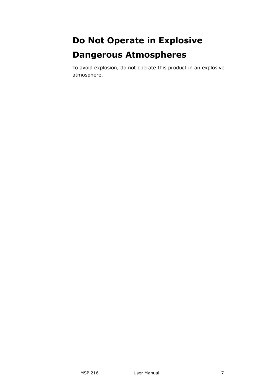 RGBLink MSP 216 User Manual User Manual | Page 7 / 32