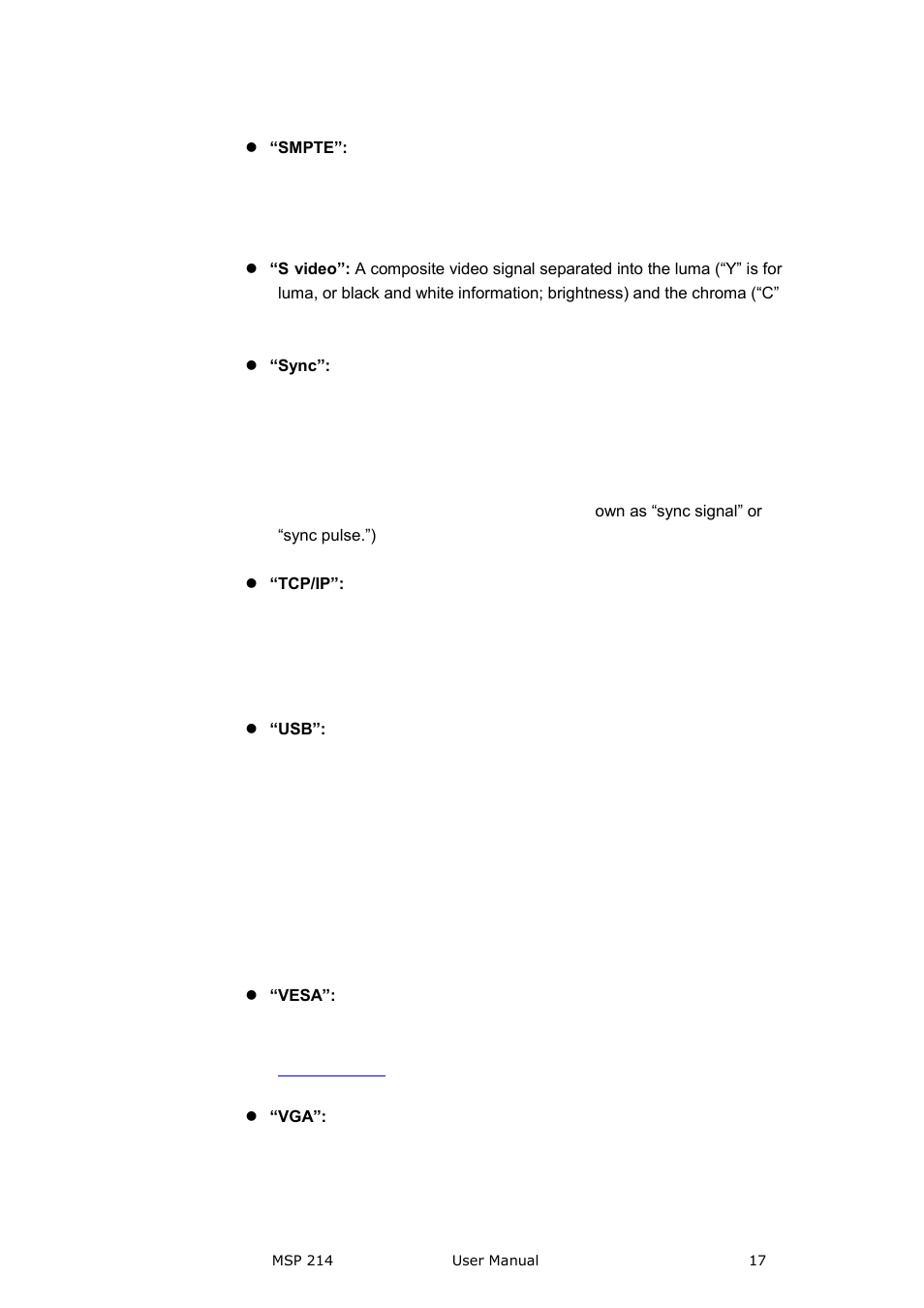 Brief introduction | RGBLink MSP 214 User Manual User Manual | Page 17 / 31
