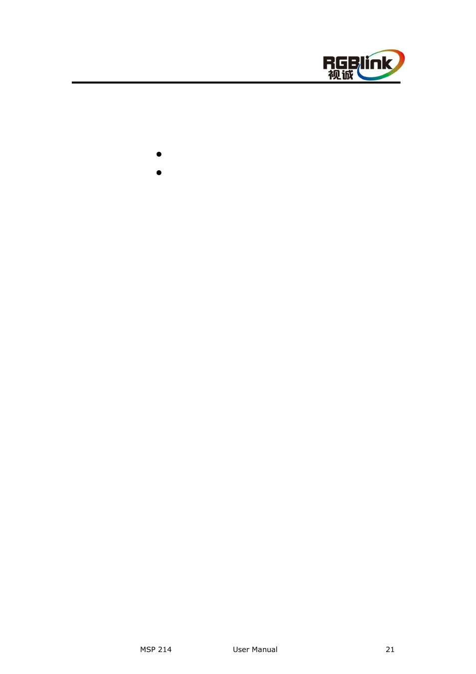 Hardware orientation, In this chapter | RGBLink MSP 214 User Manual User Manual | Page 21 / 31