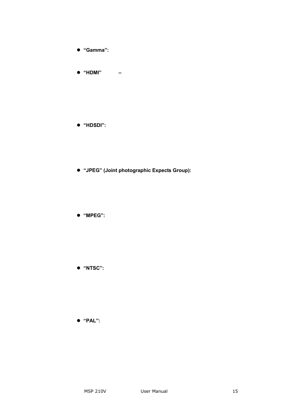 Brief introduction | RGBLink MSP 210V User Manual User Manual | Page 15 / 35