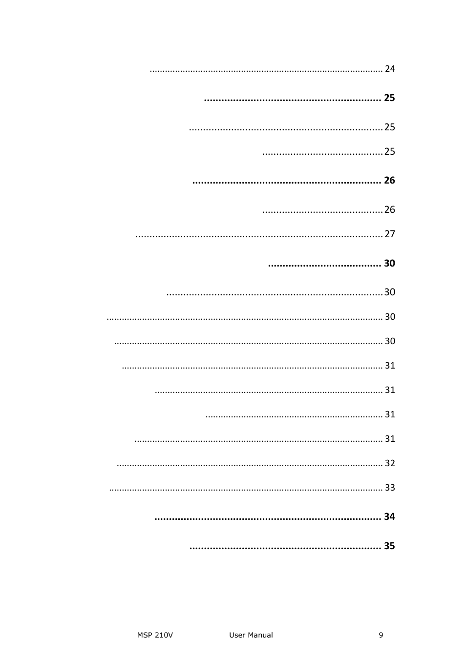 RGBLink MSP 210V User Manual User Manual | Page 9 / 35