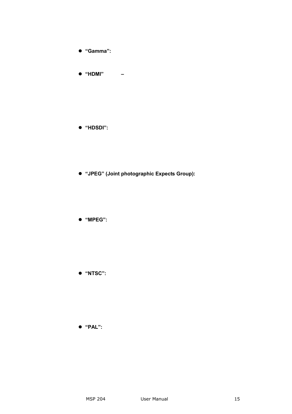 Brief introduction | RGBLink MSP 204 User Manual User Manual | Page 15 / 33