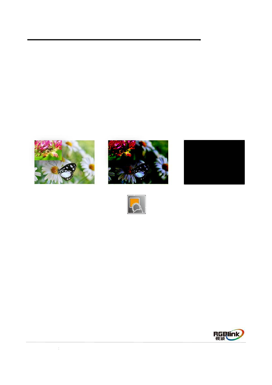 How to use black out | RGBLink VSP 5360 User Manual | Page 11 / 16