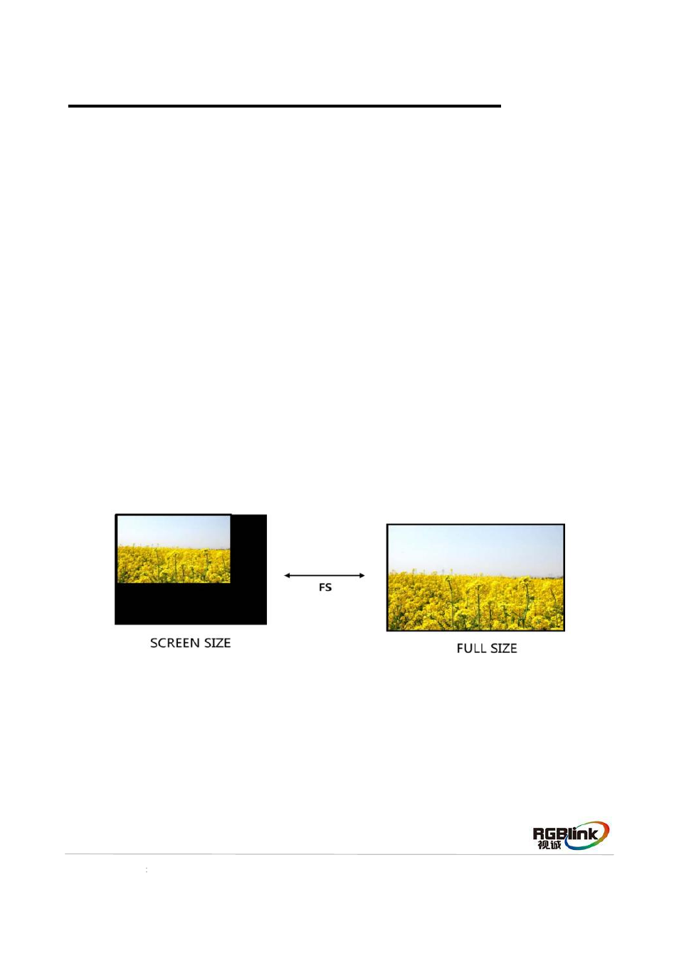 How to realize the screen size setting | RGBLink VSP 5162PRO User Manual | Page 11 / 18