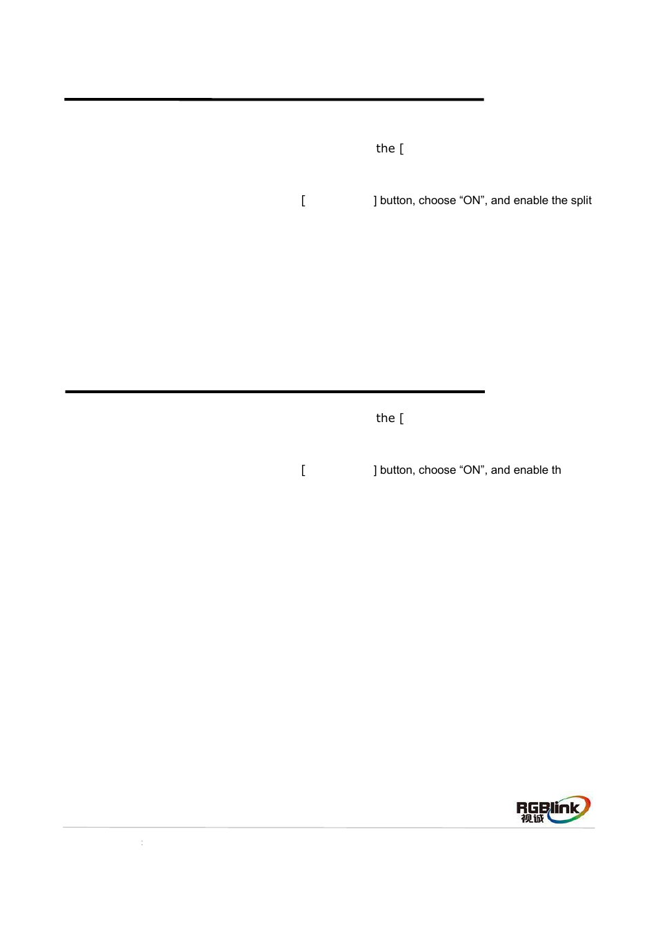 How to realize 4k×1k mapping, How to realize different pixels mapping | RGBLink VSP 5162PRO User Manual | Page 14 / 18