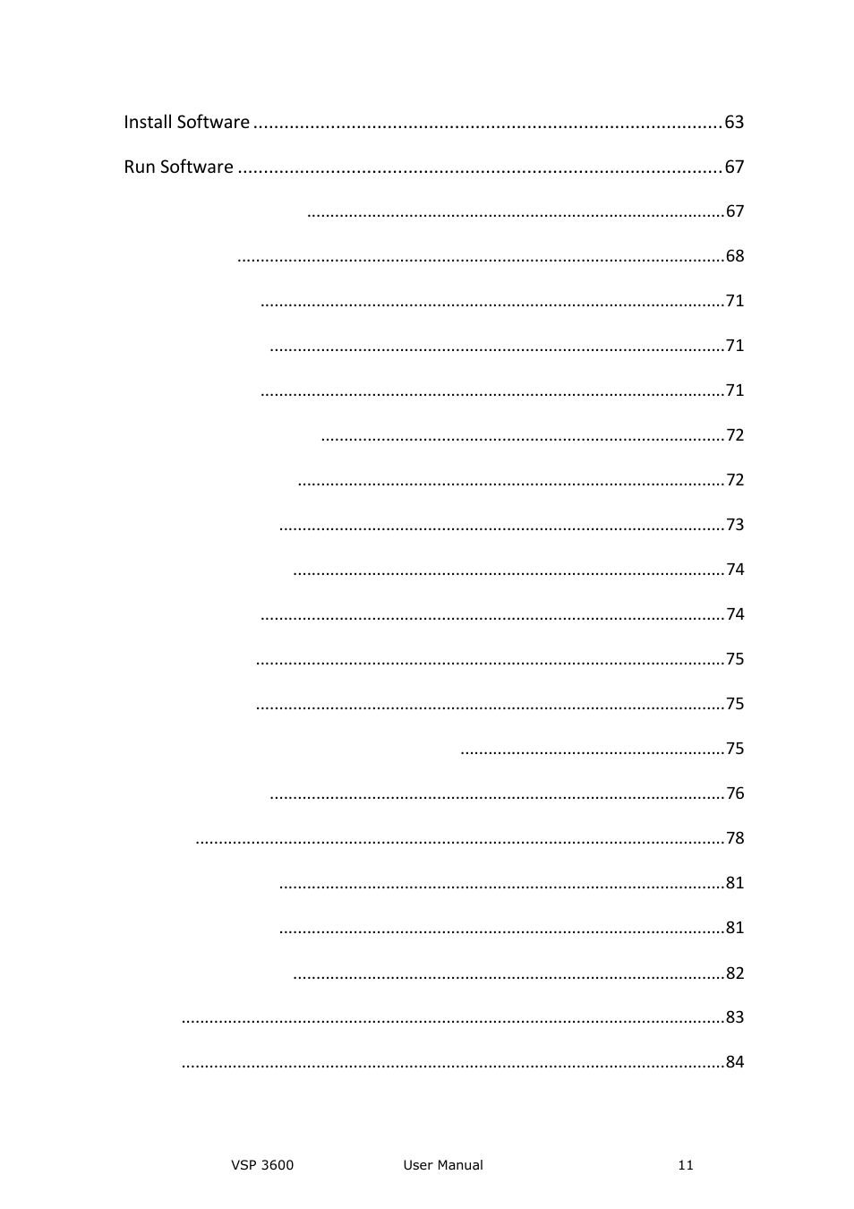 RGBLink VSP 3600 User Manual User Manual | Page 11 / 133