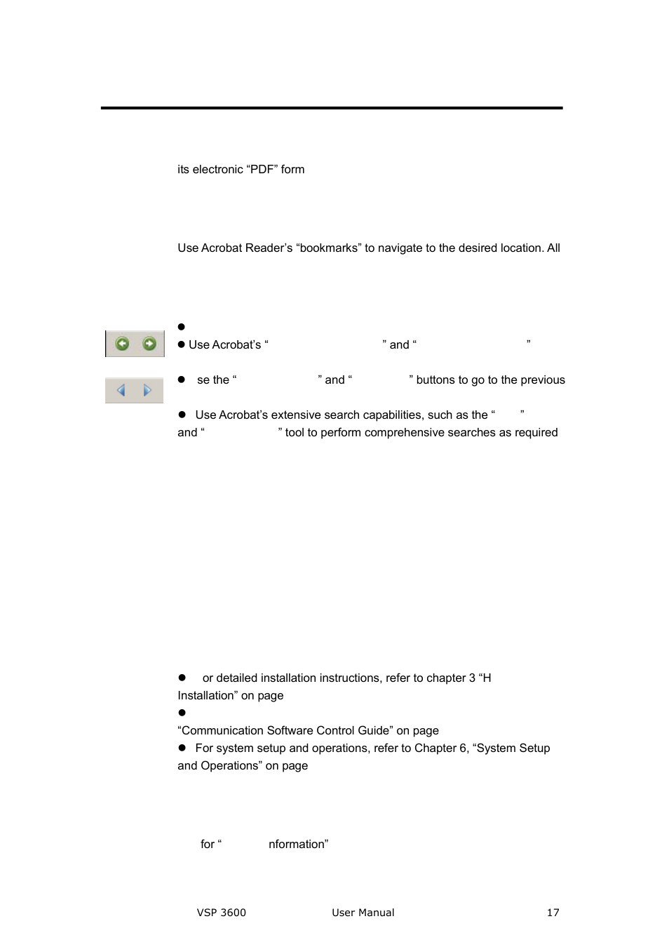 How to use this guide, Introduction, Navigating | Table of contents and index, General operations | RGBLink VSP 3600 User Manual User Manual | Page 17 / 133