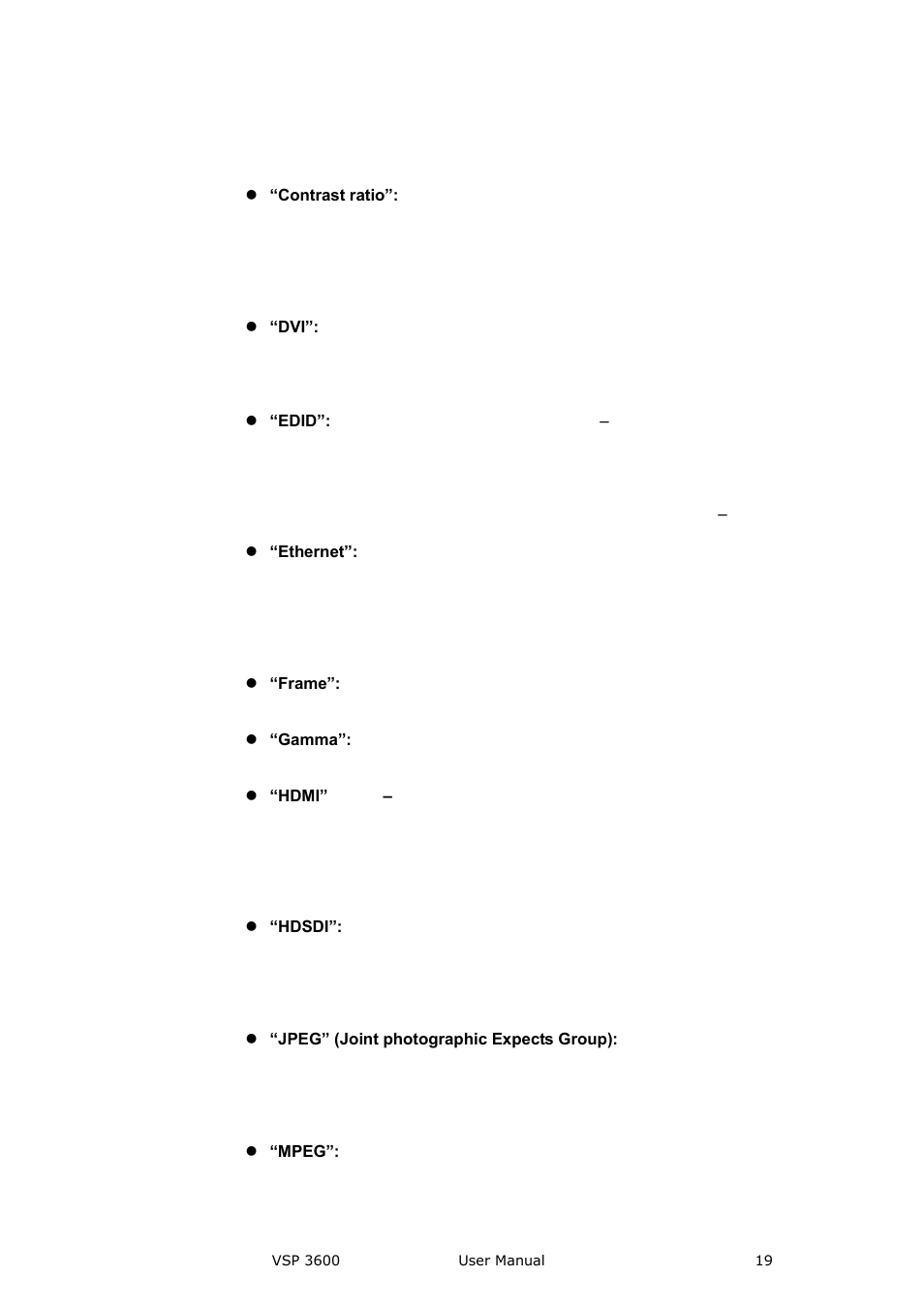 Introduction | RGBLink VSP 3600 User Manual User Manual | Page 19 / 133